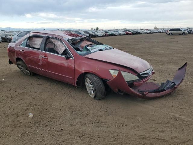 1HGCM563X7A036204 - 2007 HONDA ACCORD SE MAROON photo 4