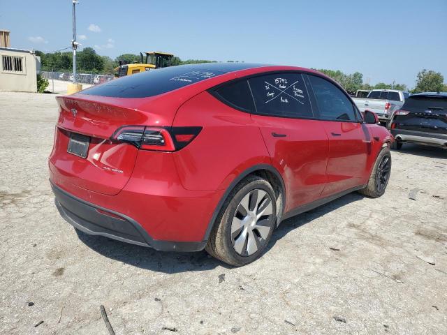 5YJYGAEE7MF187267 - 2021 TESLA MODEL Y RED photo 3