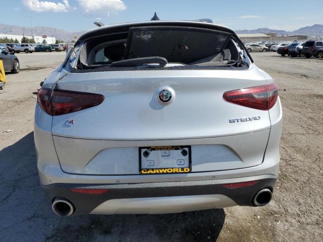 ZASFAKBNXJ7B96766 - 2018 ALFA ROMEO STELVIO TI SILVER photo 6