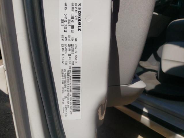 2A8HR54P58R820842 - 2008 CHRYSLER TOWN & COU TOURING თეთრი ფოტო 10