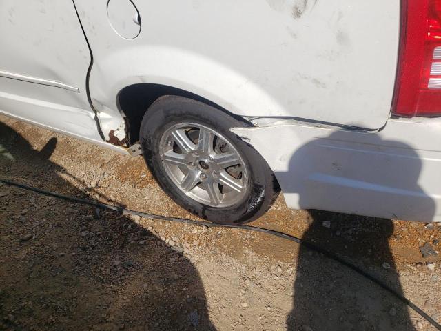 2A8HR54P58R820842 - 2008 CHRYSLER TOWN & COU TOURING თეთრი ფოტო 9