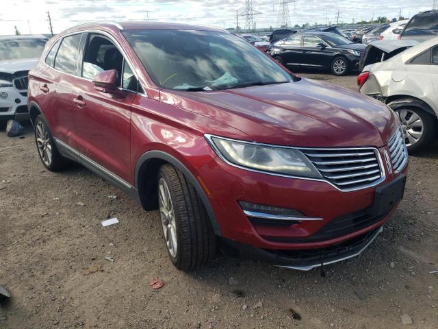 5LMCJ1A98FUJ30308 - 2015 LINCOLN MKC MAROON photo 1