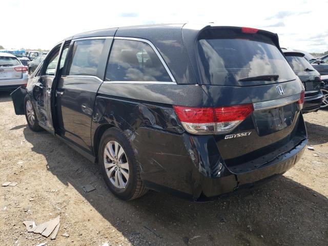 5FNRL5H64EB058951 - 2014 HONDA ODYSSEY EXL BLACK photo 2