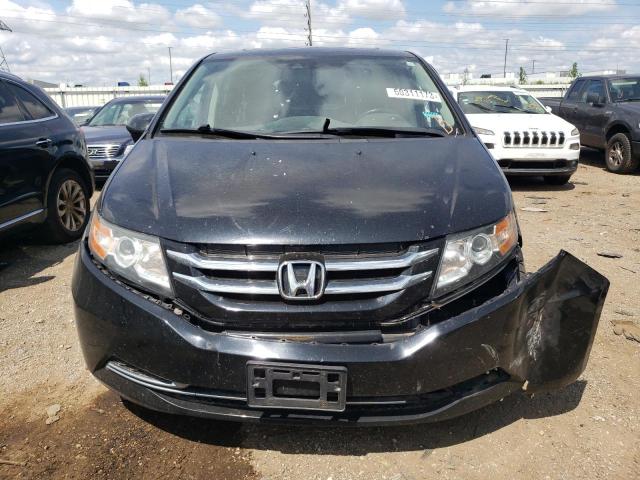 5FNRL5H64EB058951 - 2014 HONDA ODYSSEY EXL BLACK photo 5
