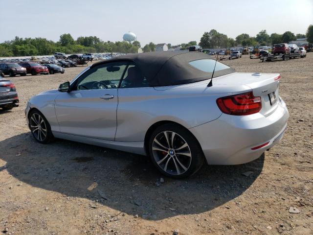 WBA1K7C55FV235209 - 2015 BMW 228 XI SILVER photo 2