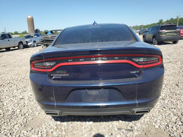 2C3CDXJG6FH742742 - 2015 DODGE CHARGER SXT BLUE photo 6