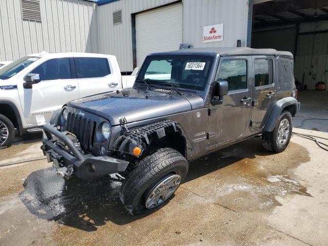 1C4BJWDG0HL512416 - 2017 JEEP WRANGLER U SPORT GRAY photo 1