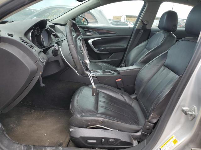 2G4GR5EK9C9143322 - 2012 BUICK REGAL SILVER photo 7