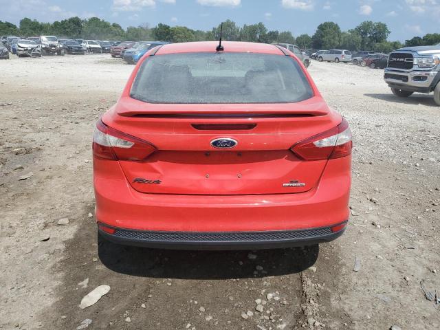 1FADP3F23DL117606 - 2013 FORD FOCUS SE RED photo 6