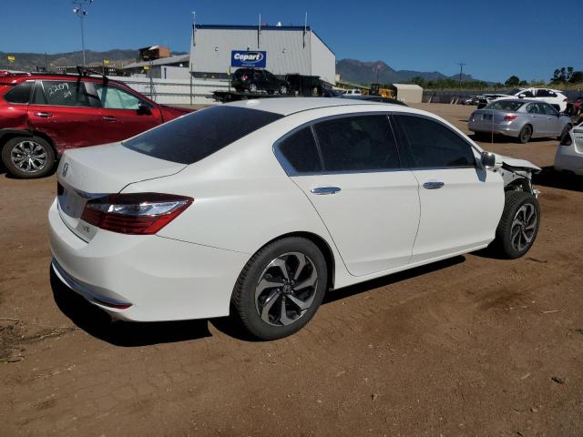 1HGCR3F83GA009802 - 2016 HONDA ACCORD EXL WHITE photo 3