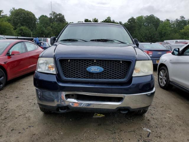 1FTRX14W46KB90275 - 2006 FORD F150 BLUE photo 5