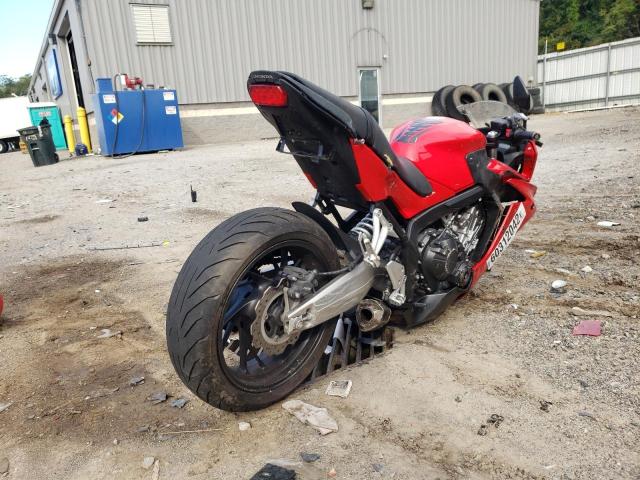 MLHRC7404F5100631 - 2015 HONDA CBR650 F RED photo 4