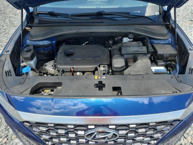 5NMS33AD4LH244774 - 2020 HYUNDAI SANTA FE SEL BLUE photo 12