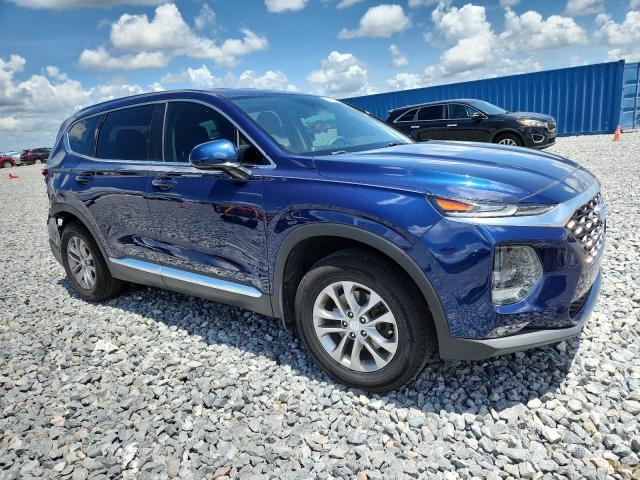 5NMS33AD4LH244774 - 2020 HYUNDAI SANTA FE SEL BLUE photo 4