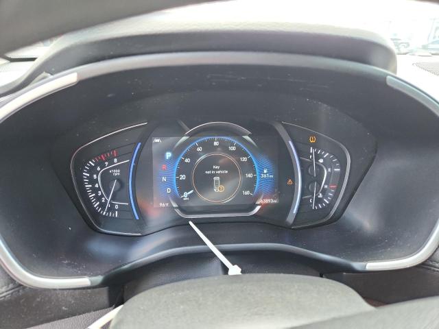 5NMS33AD4LH244774 - 2020 HYUNDAI SANTA FE SEL BLUE photo 9