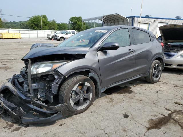 3CZRU5H55JG704002 - 2018 HONDA HR-V EX GRAY photo 1