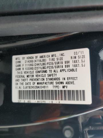 5J8TB2H52BA004911 - 2011 ACURA RDX TECHNOLOGY 黑色 照片 14