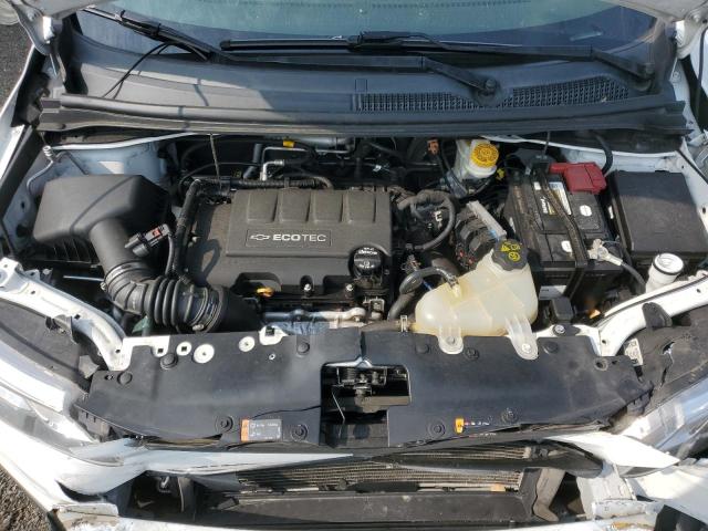 1G1JG6SB5K4121743 - 2019 CHEVROLET SONIC WHITE photo 11