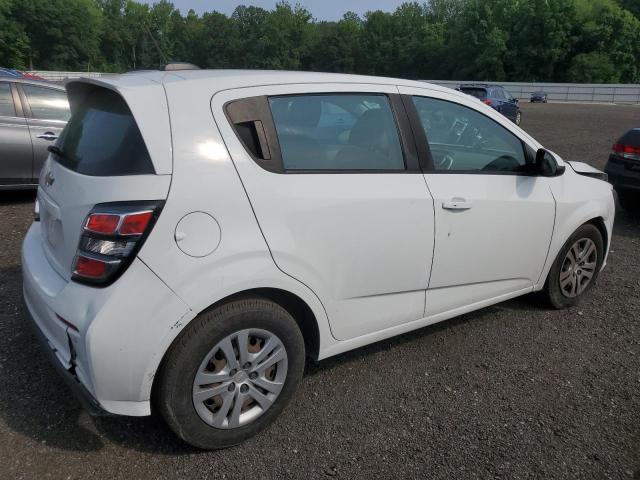 1G1JG6SB5K4121743 - 2019 CHEVROLET SONIC WHITE photo 3