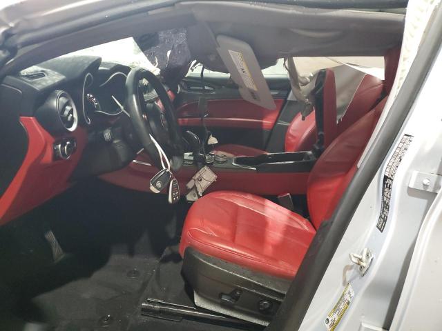 ZASPAKBN7M7D17469 - 2021 ALFA ROMEO STELVIO TI SILVER photo 7