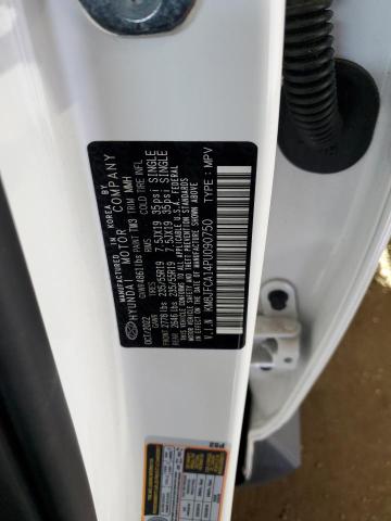 KM8JFCA14PU090750 - 2023 HYUNDAI TUCSON SEL CONVENIENCE 白色 照片 14