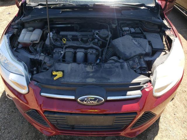 1FADP3K29EL244772 - 2014 FORD FOCUS SE RED photo 11