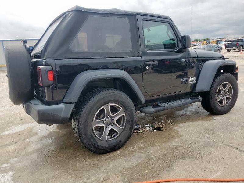 1C4GJXAG2JW294760 - 2018 JEEP WRANGLER SPORT BLACK photo 3