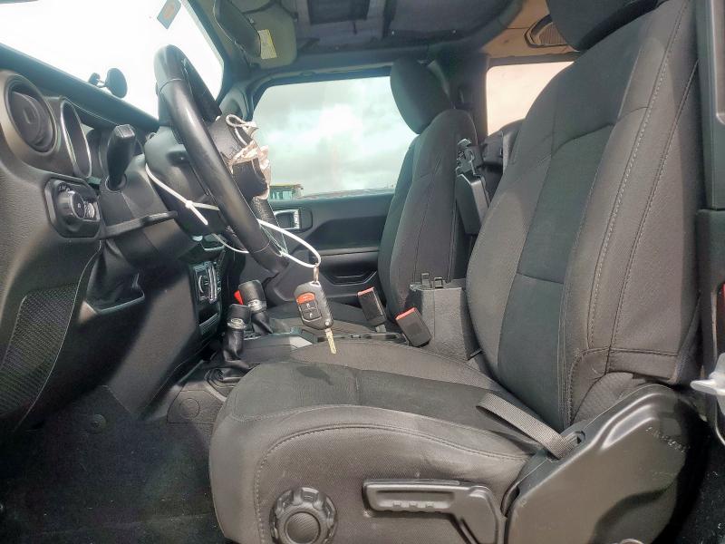 1C4GJXAG2JW294760 - 2018 JEEP WRANGLER SPORT BLACK photo 7