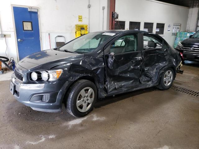 1G1JA5SH5E4210006 - 2014 CHEVROLET SONIC LS GRAY photo 1