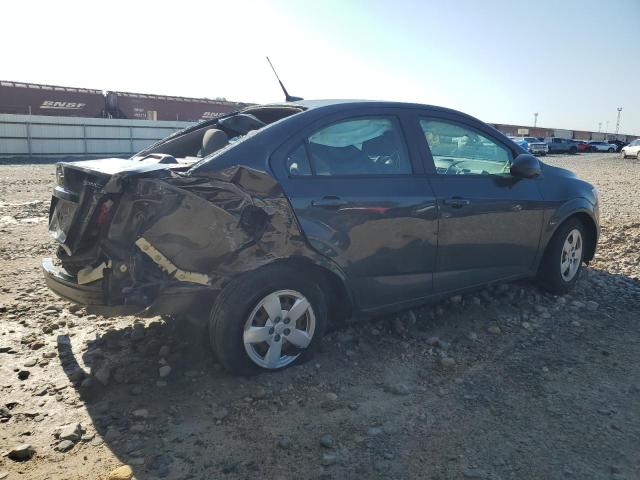 1G1JA5SH5E4210006 - 2014 CHEVROLET SONIC LS GRAY photo 3