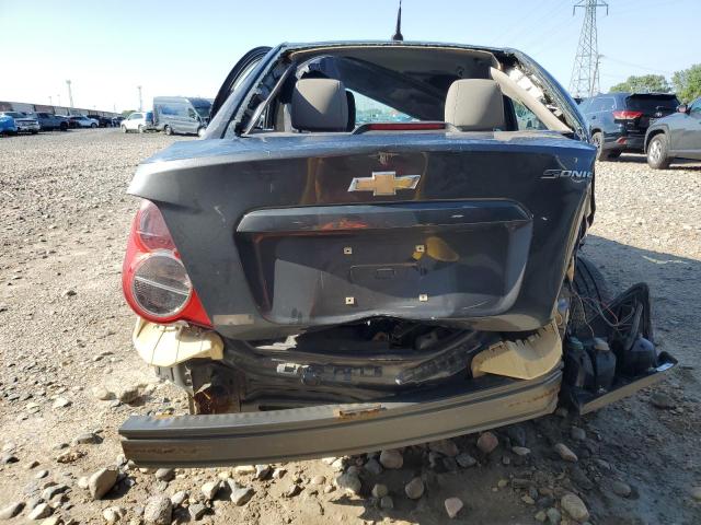 1G1JA5SH5E4210006 - 2014 CHEVROLET SONIC LS GRAY photo 6