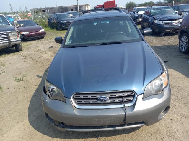 4S4BP61C257312539 - 2005 SUBARU LEGACY OUTBACK 2.5I BLUE photo 5