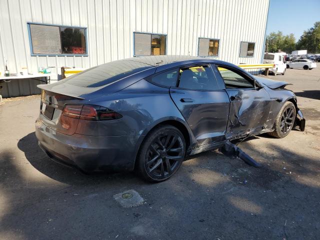 5YJSA1E6XNF479951 - 2022 TESLA MODEL S ნაცრისფერი ფოტო 3