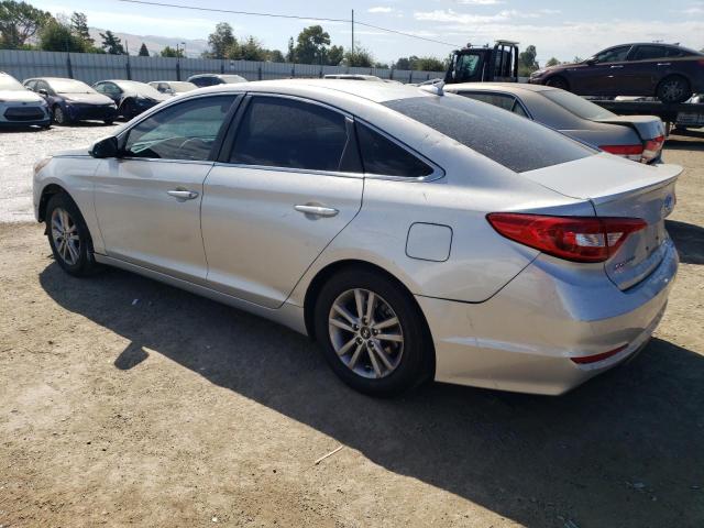 5NPE24AFXHH491296 - 2017 HYUNDAI SONATA SE SILVER photo 2