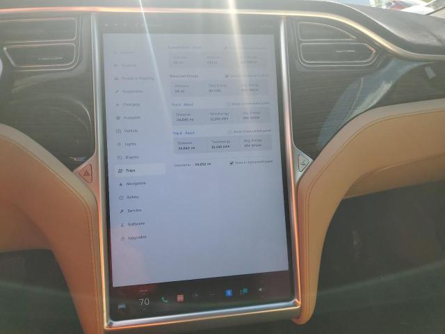 5YJSA1E15FF111053 - 2015 TESLA MODEL S თეთრი ფოტო 9