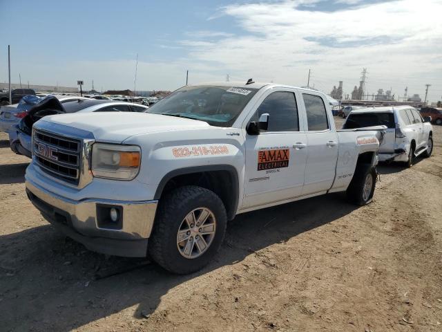 1GTV2UEC7EZ133223 - 2014 GMC SIERRA K1500 SLE WHITE photo 1