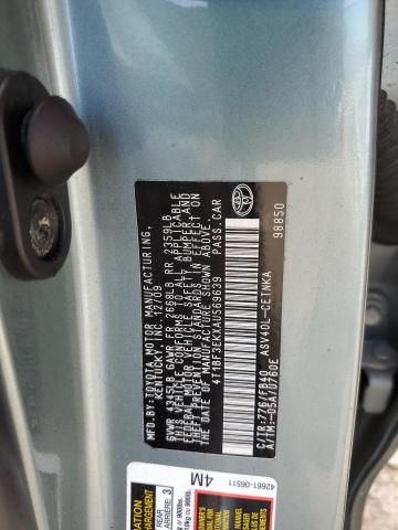 4T1BF3EKXAU569639 - 2010 TOYOTA CAMRY BASE 蓝色 照片 12