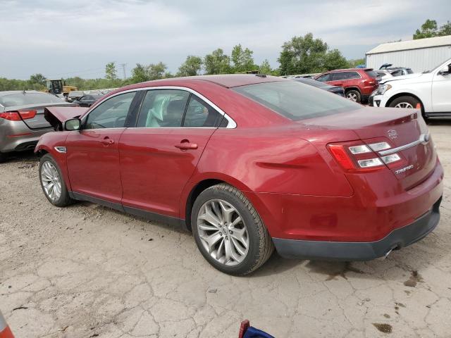 1FAHP2F82DG141288 - 2013 FORD TAURUS LIMITED RED photo 2