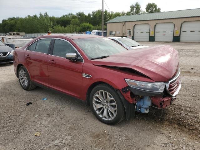 1FAHP2F82DG141288 - 2013 FORD TAURUS LIMITED RED photo 4