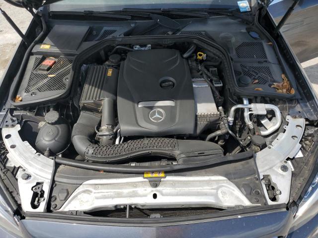 55SWF4JBXFU053913 - 2015 MERCEDES-BENZ C 300 GRAY photo 11