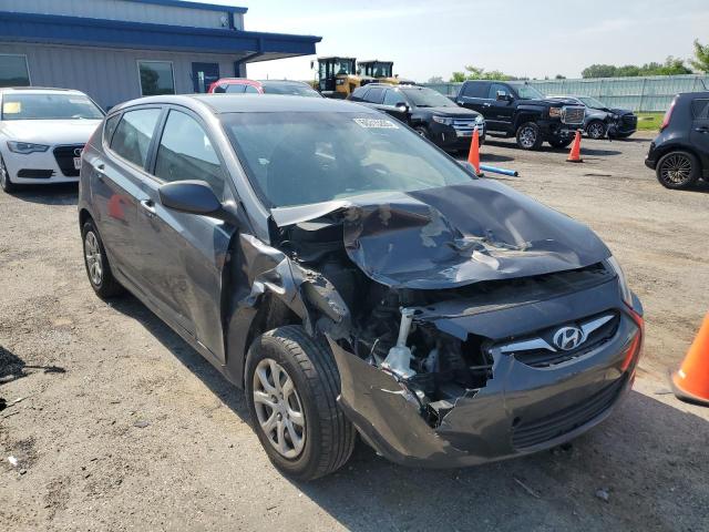 KMHCT5AE6CU023240 - 2012 HYUNDAI ACCENT GLS GRAY photo 4