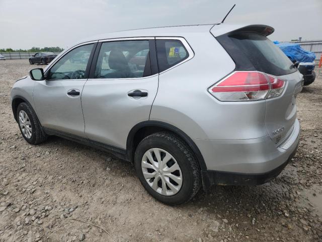 KNMAT2MV8GP597963 - 2016 NISSAN ROGUE S 银色 照片 2