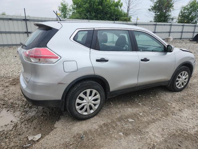 KNMAT2MV8GP597963 - 2016 NISSAN ROGUE S 银色 照片 3