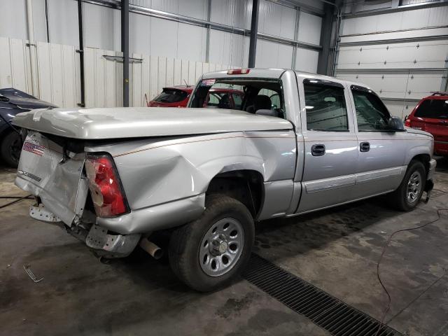 2GCEC13VX71151906 - 2007 CHEVROLET SILVERADO C1500 CLASSIC CREW CAB SILVER photo 3