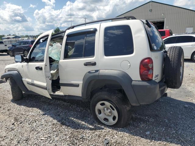 1J4GL48K47W505334 - 2007 JEEP LIBERTY SPORT 白色 照片 2