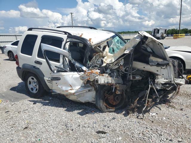 1J4GL48K47W505334 - 2007 JEEP LIBERTY SPORT 白色 照片 4