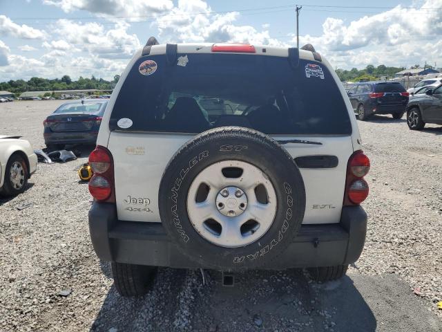 1J4GL48K47W505334 - 2007 JEEP LIBERTY SPORT 白色 照片 6