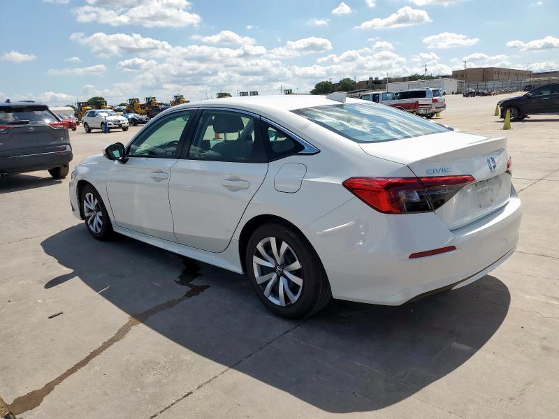 2HGFE2F26RH562446 - 2024 HONDA CIVIC LX WHITE photo 2