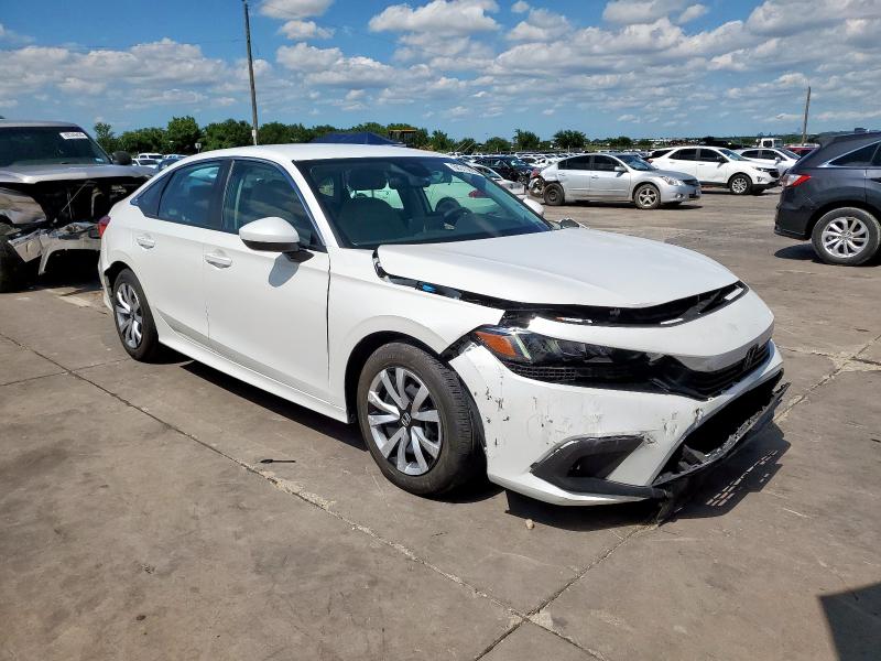 2HGFE2F26RH562446 - 2024 HONDA CIVIC LX WHITE photo 4