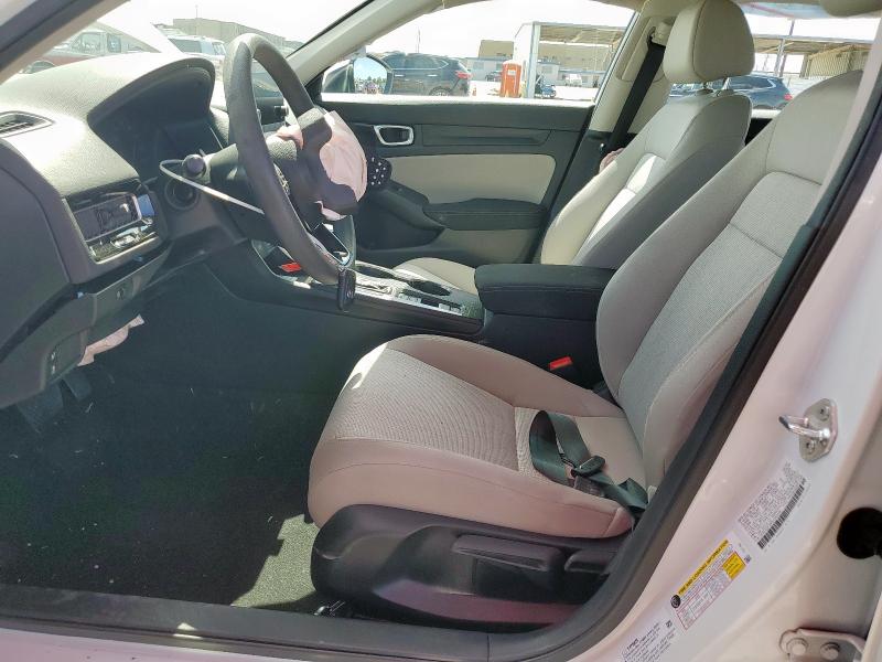 2HGFE2F26RH562446 - 2024 HONDA CIVIC LX WHITE photo 7